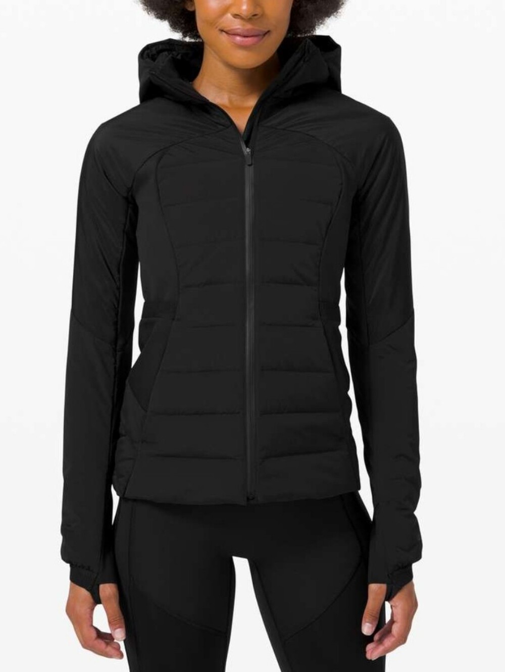 Lululemon Down For It All Jacket 700-fill-power Goose Down PrimaLoft Black